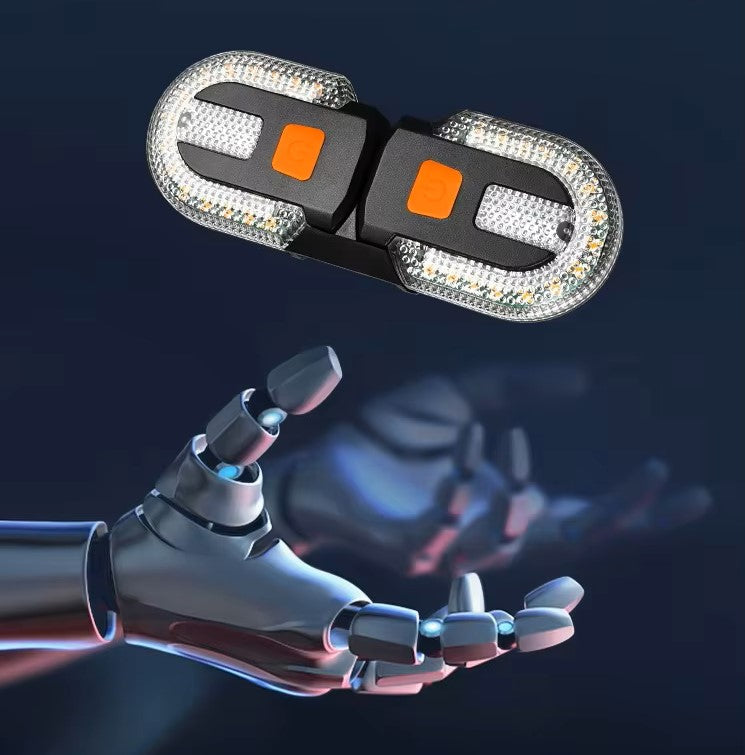 Luces con intermitentes para señalizacion de giros