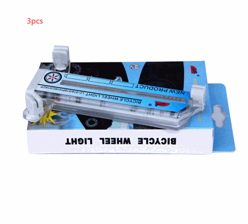 Luces LED para radios de rueda + pilas de repuesto de regalo