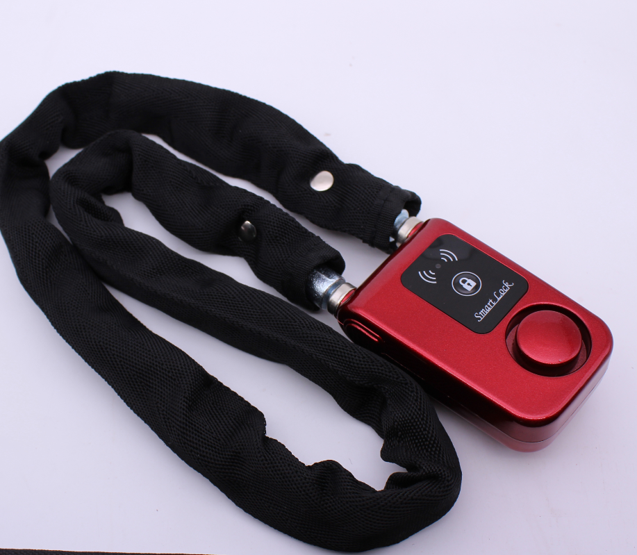 Candado + Cadena + Alarma - AES-018AMB