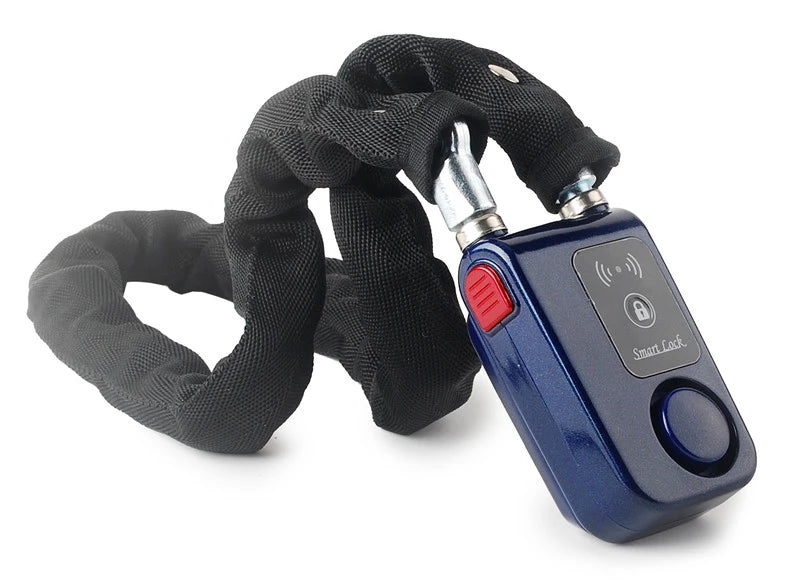 Candado + Cadena + Alarma - AES-018AMB