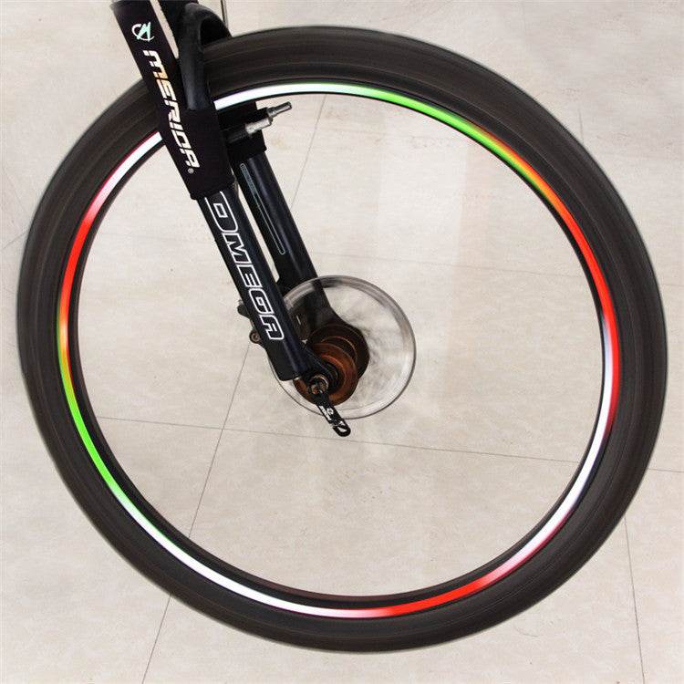 Regalo incluido: tira reflectante para llanta